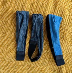 Lululemon headbands, set of 5